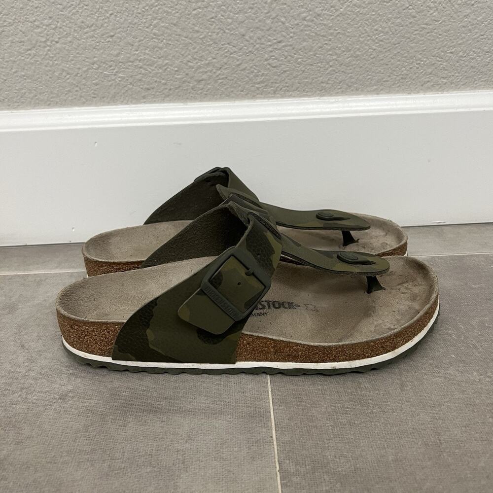 Birkenstock Medina Women’s 41/US Size 10 Green Desert Camo Sandals Shoes